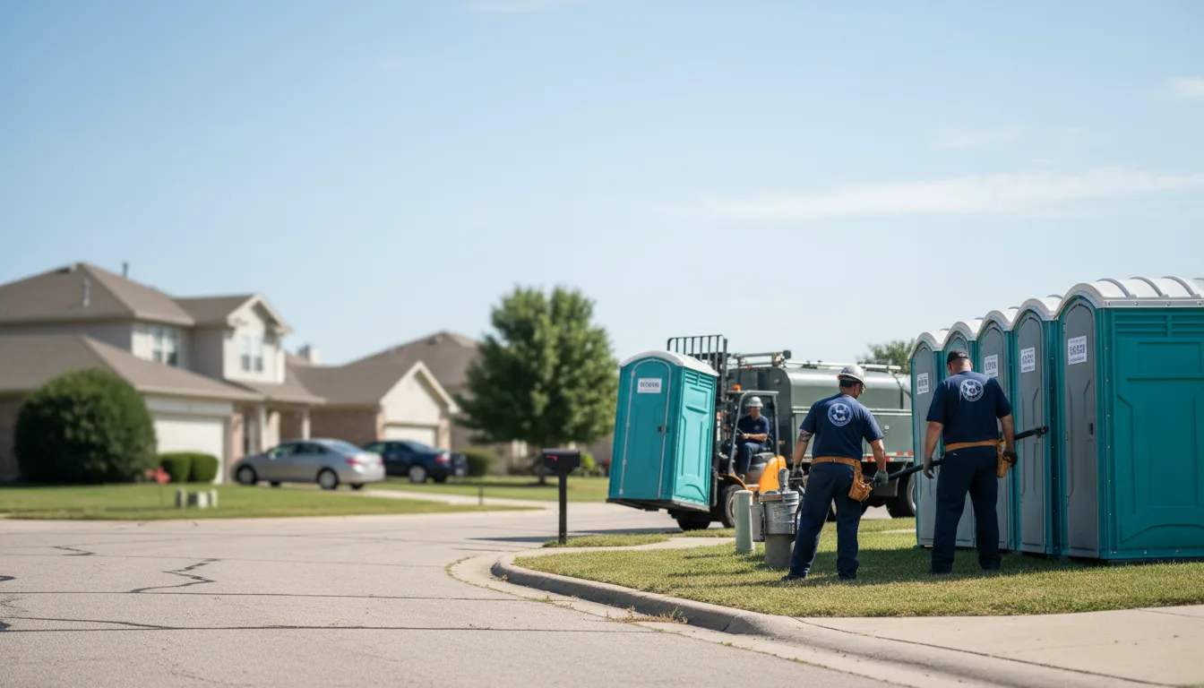 Porta Potty Rental in Yukon, MO near me